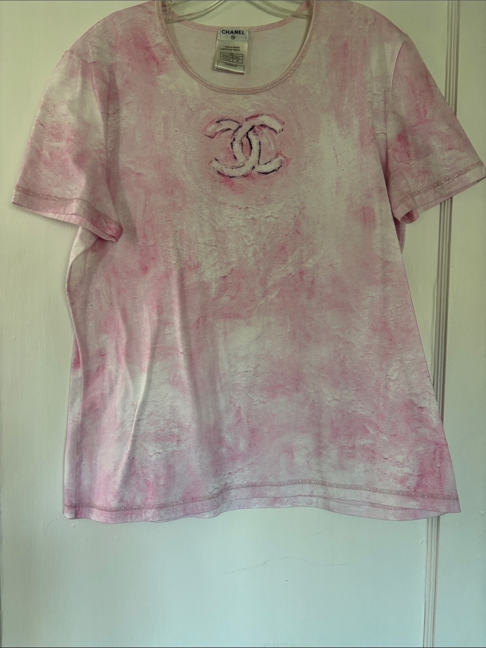 Chanel tie dye t-shirt